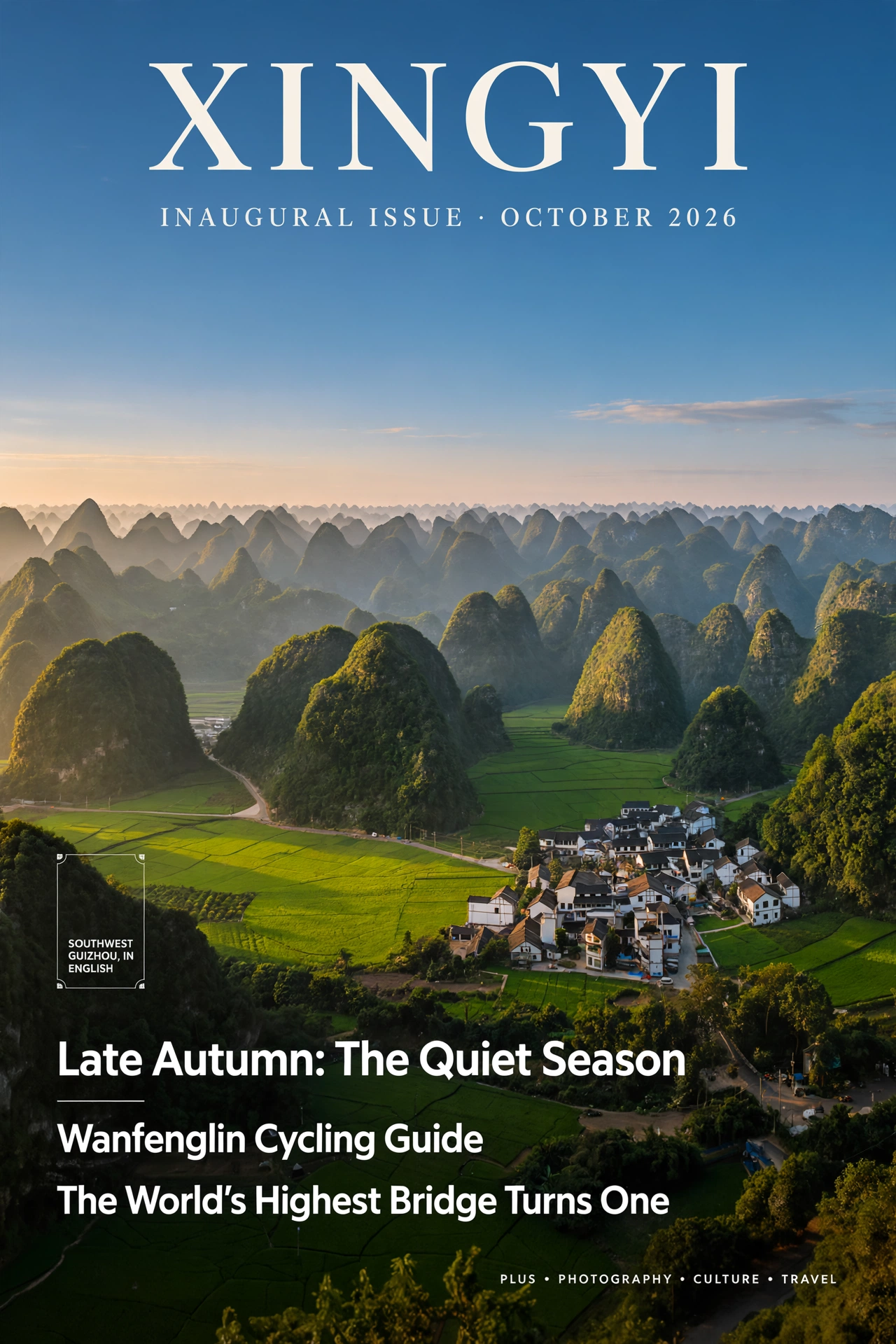 Xingyi Magazine October 2026 cover